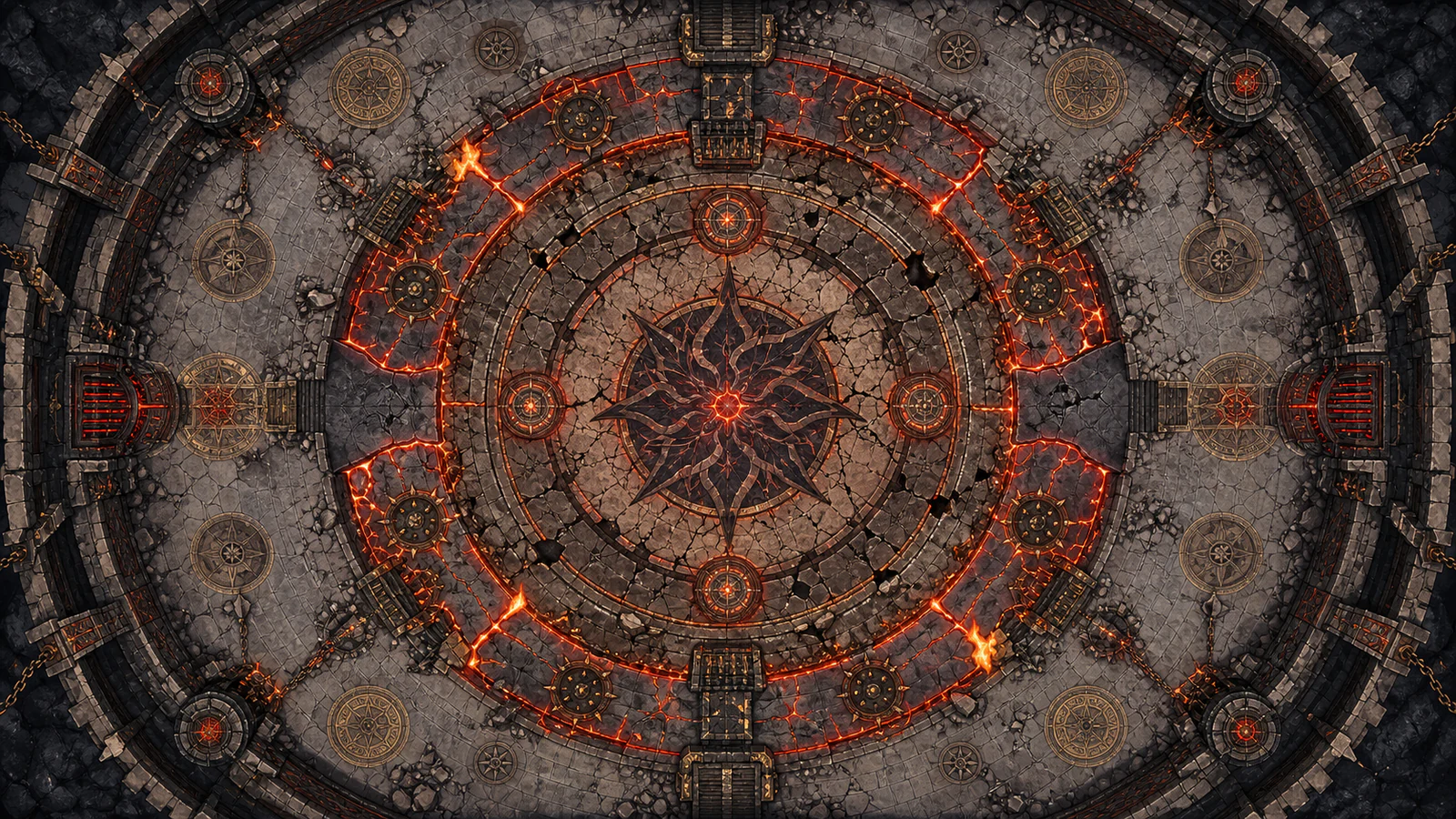 Circular Boss Arena