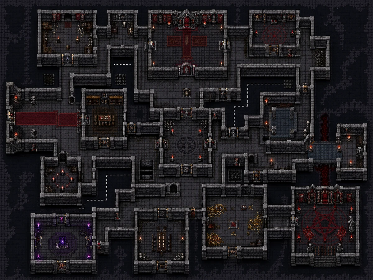 Gothic Castle Floor