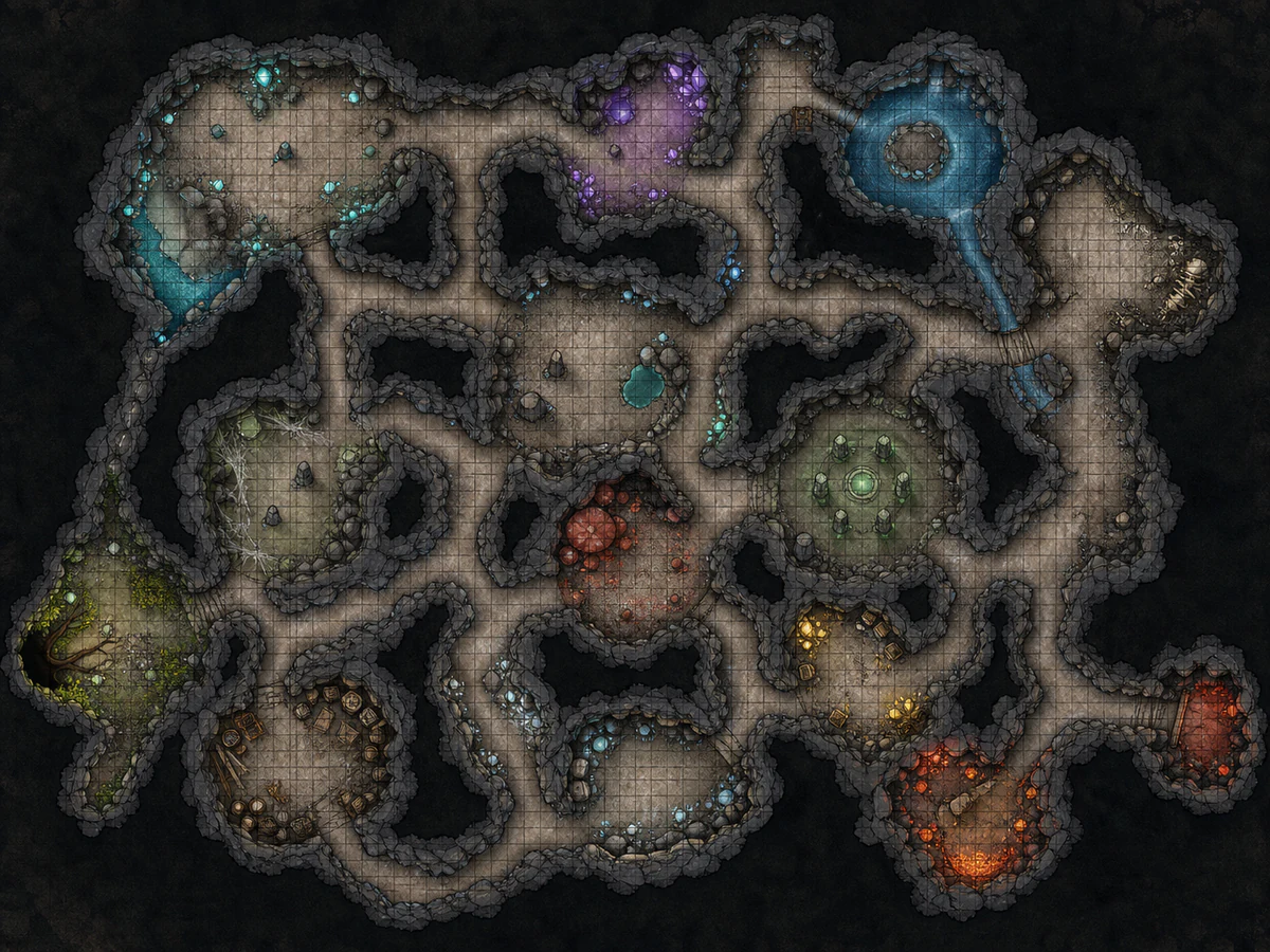 Organic Cave Floor