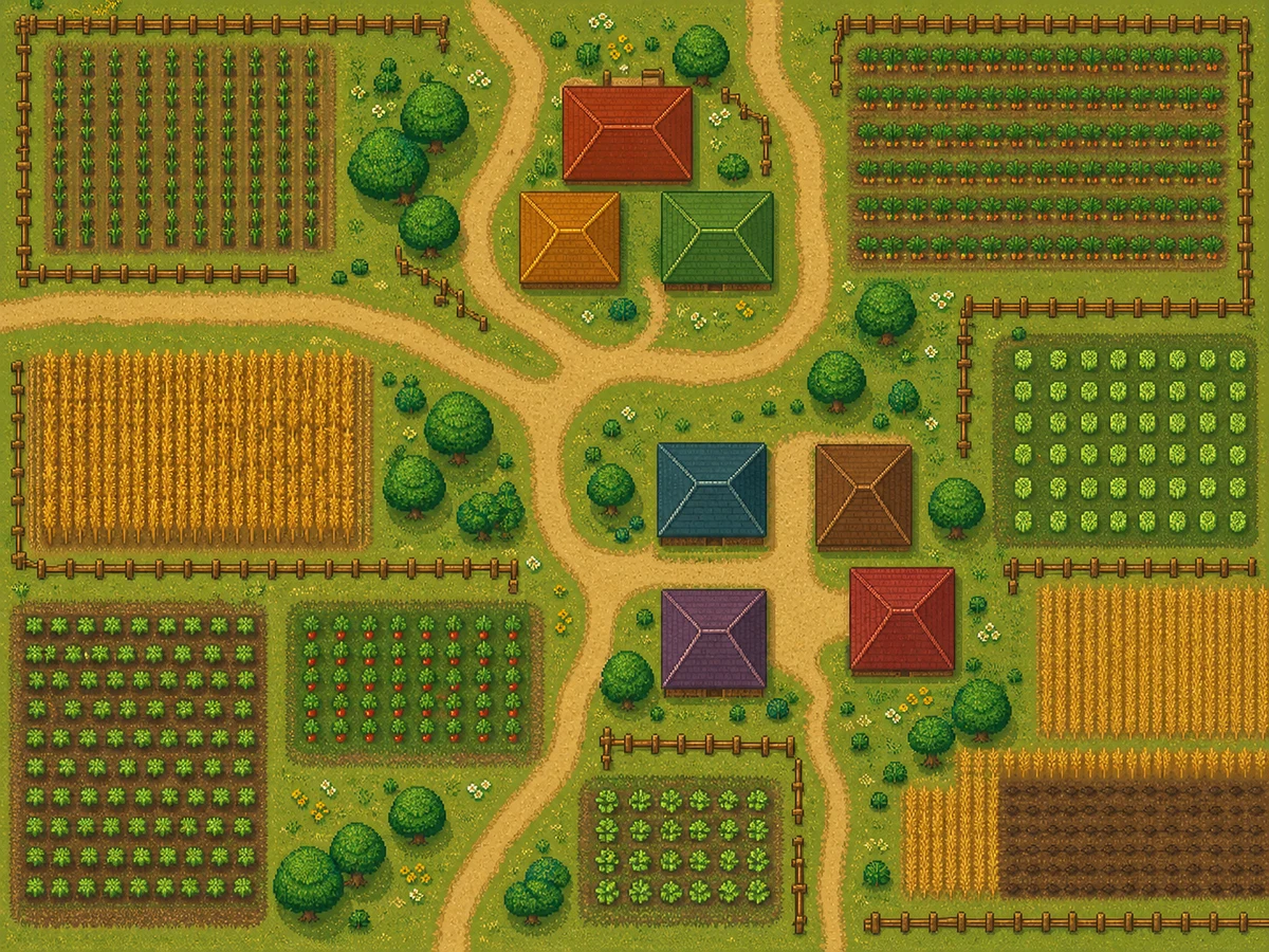 Cozy Farm Town