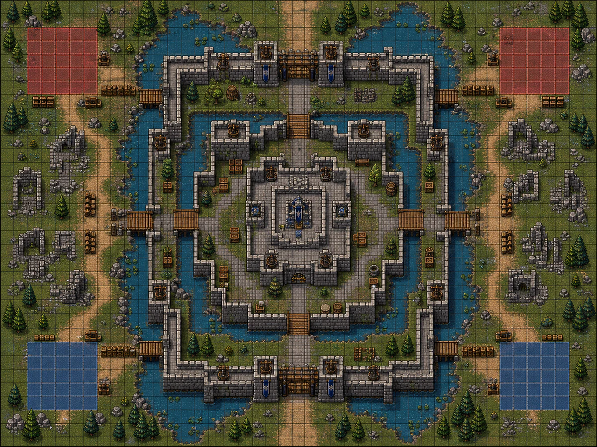 Top-down Fortress