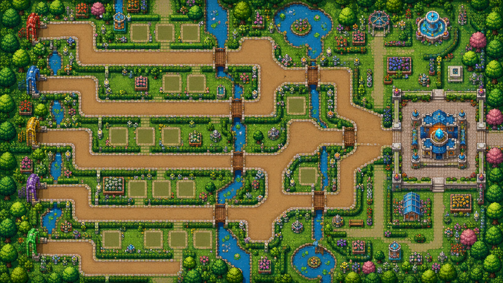 Garden Defense Lanes