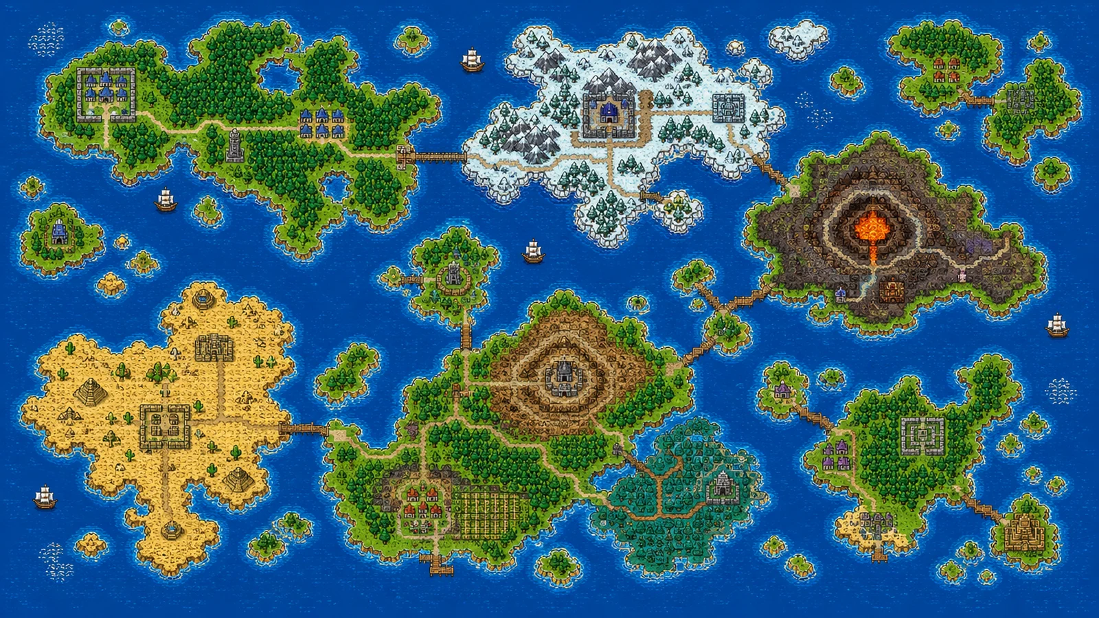 Classic Island Overworld