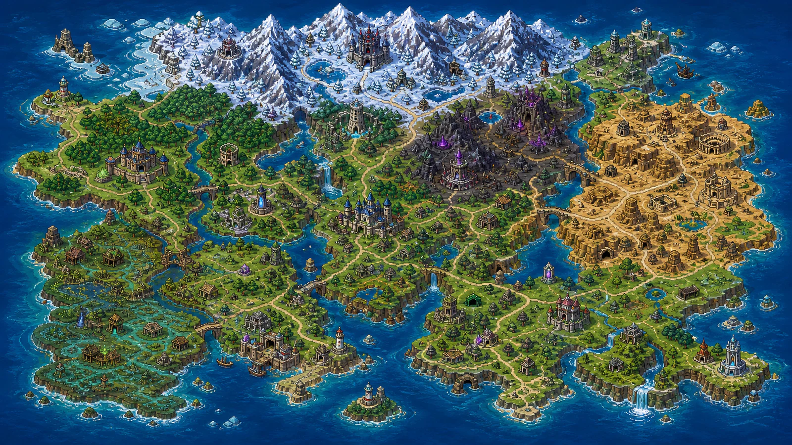 Layered Continental World